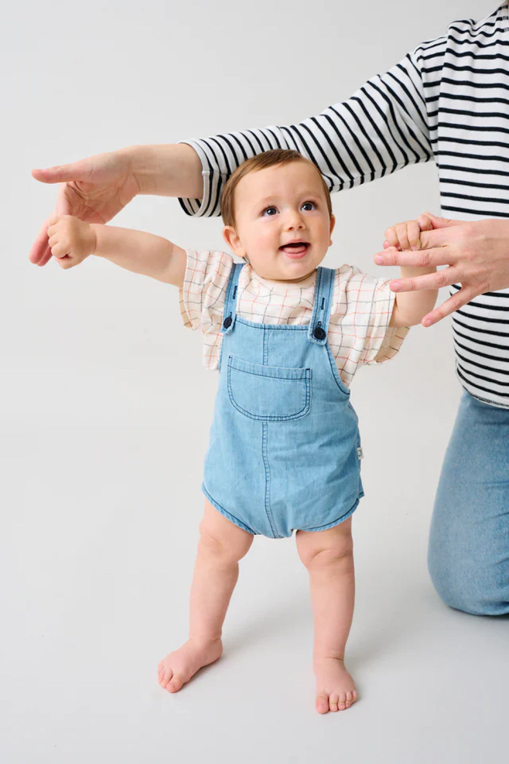 Denim baby overalls - Denim - Overalls