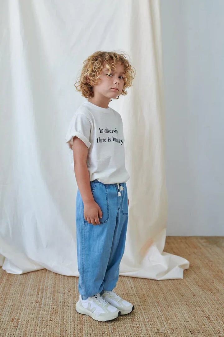 Denim jogger pants - Denim - Joggers