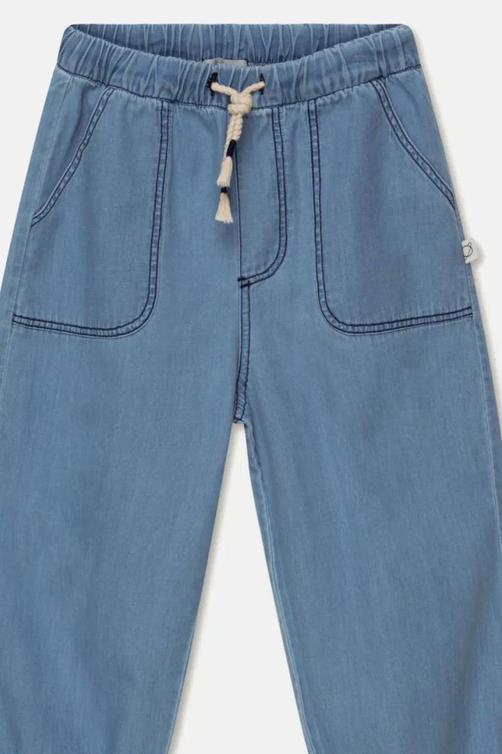 Denim jogger pants - Denim - Joggers
