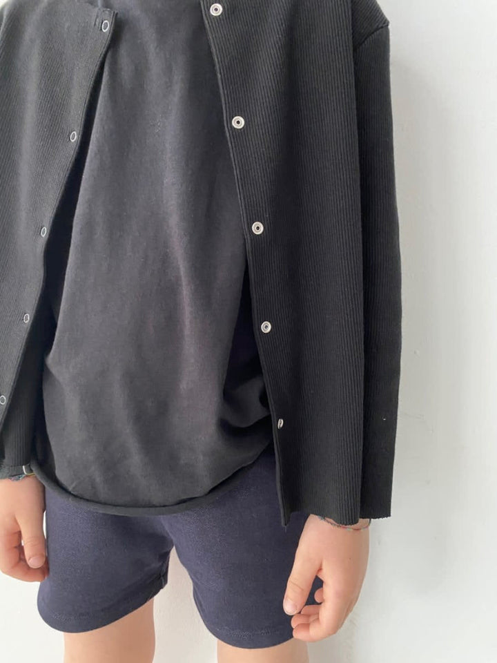 Denim Shorts - Dark Blue - Denim Short