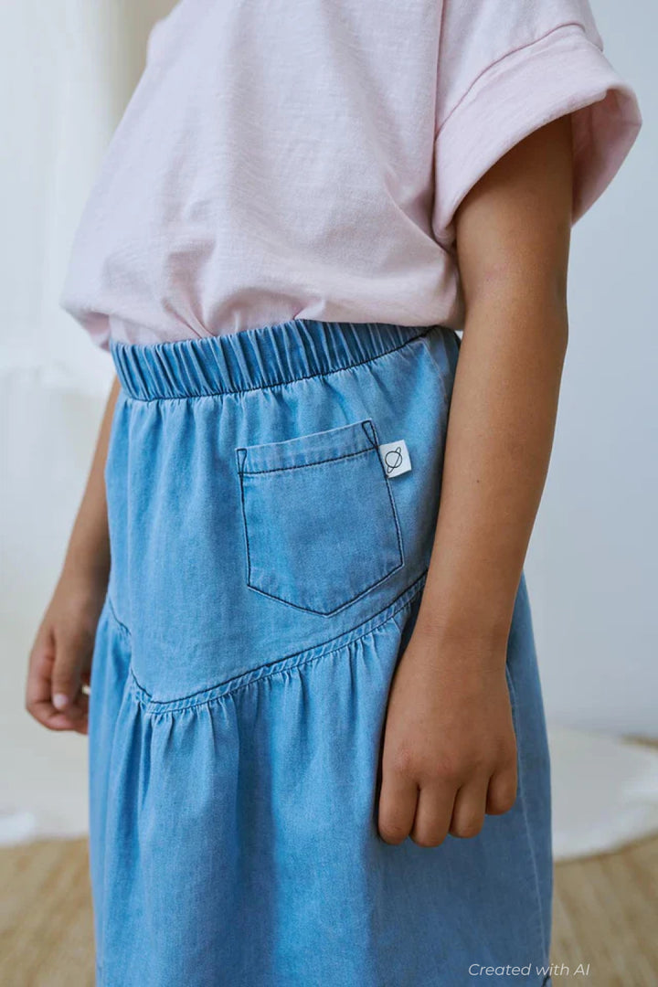 Denim skirt - Denim - Denim Skirt