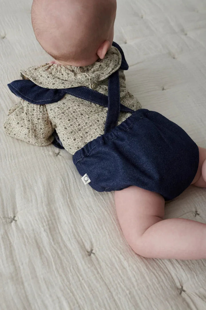 Denim twill baby bloomers - Unique - 6M - Bloomer