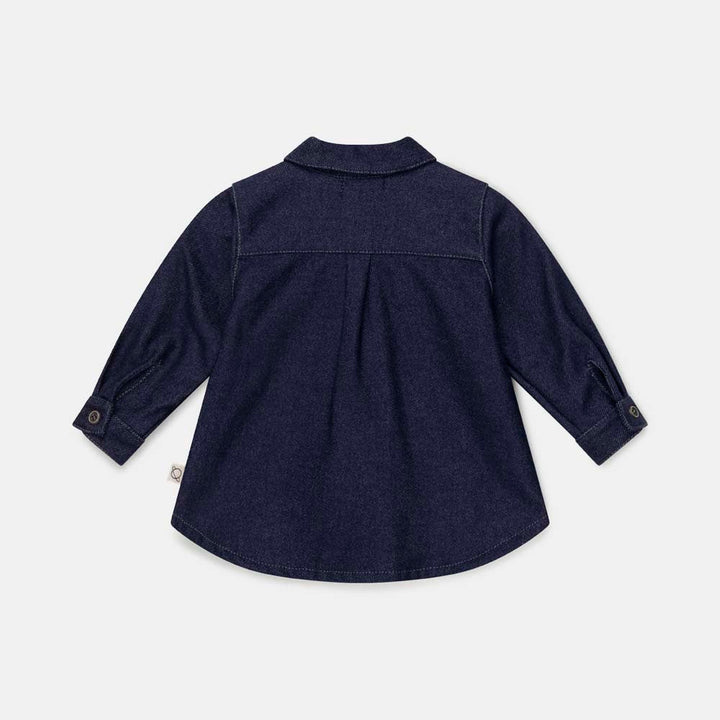 Denim Twill Baby Dress - Unique - 6M - Dresses