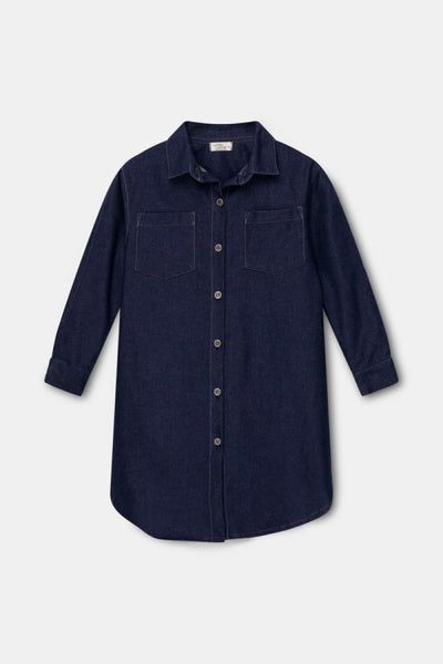 Denim Twill Dress - Unique - 12Y - Dresses