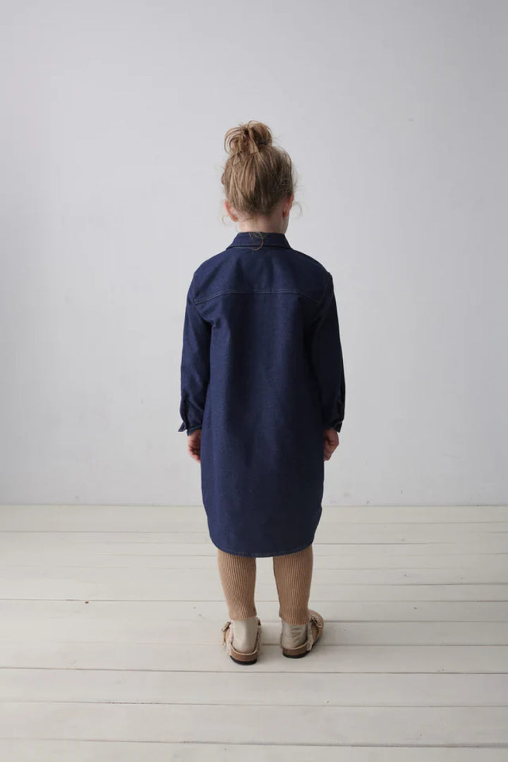 Denim Twill Dress - Unique - 12Y - Dresses