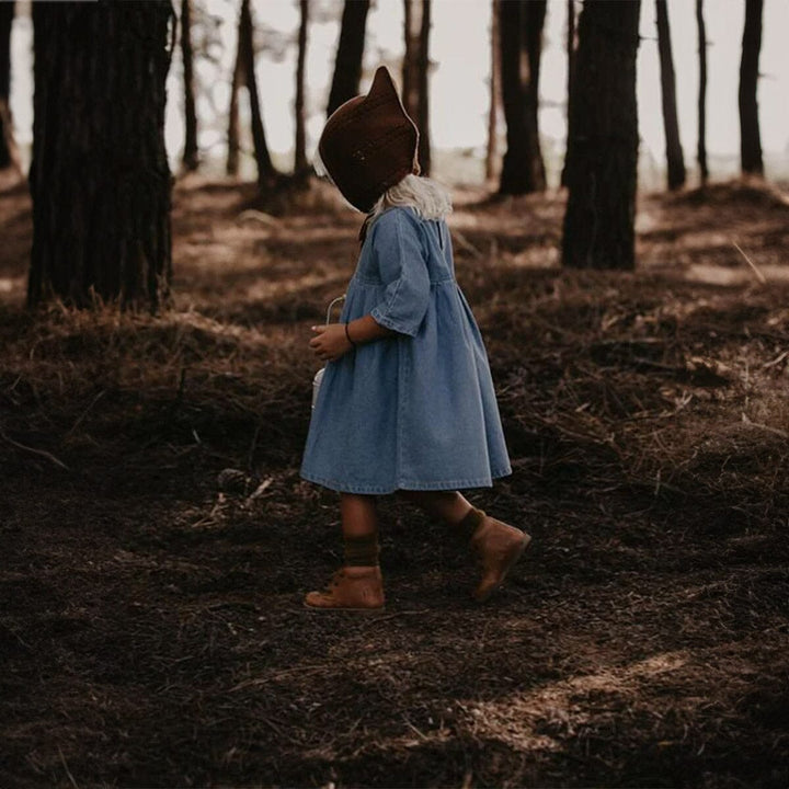 The Denim Dress - Light Denim Dresses + Skirts The Simple Folk 