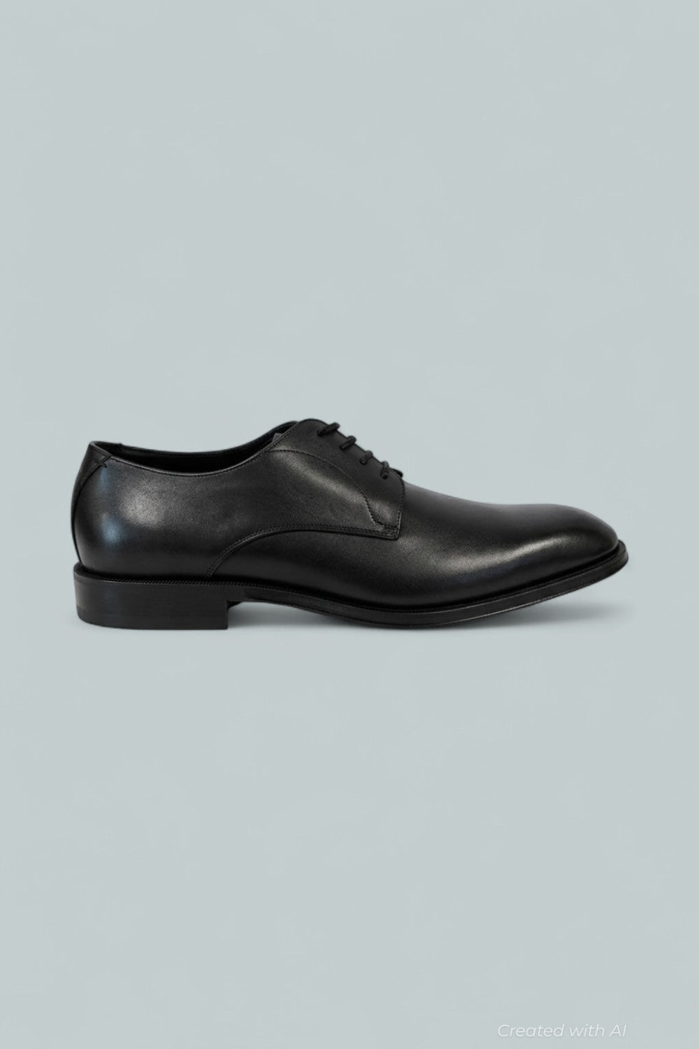 Derrek Leather Derby - Black - Dress Shoe
