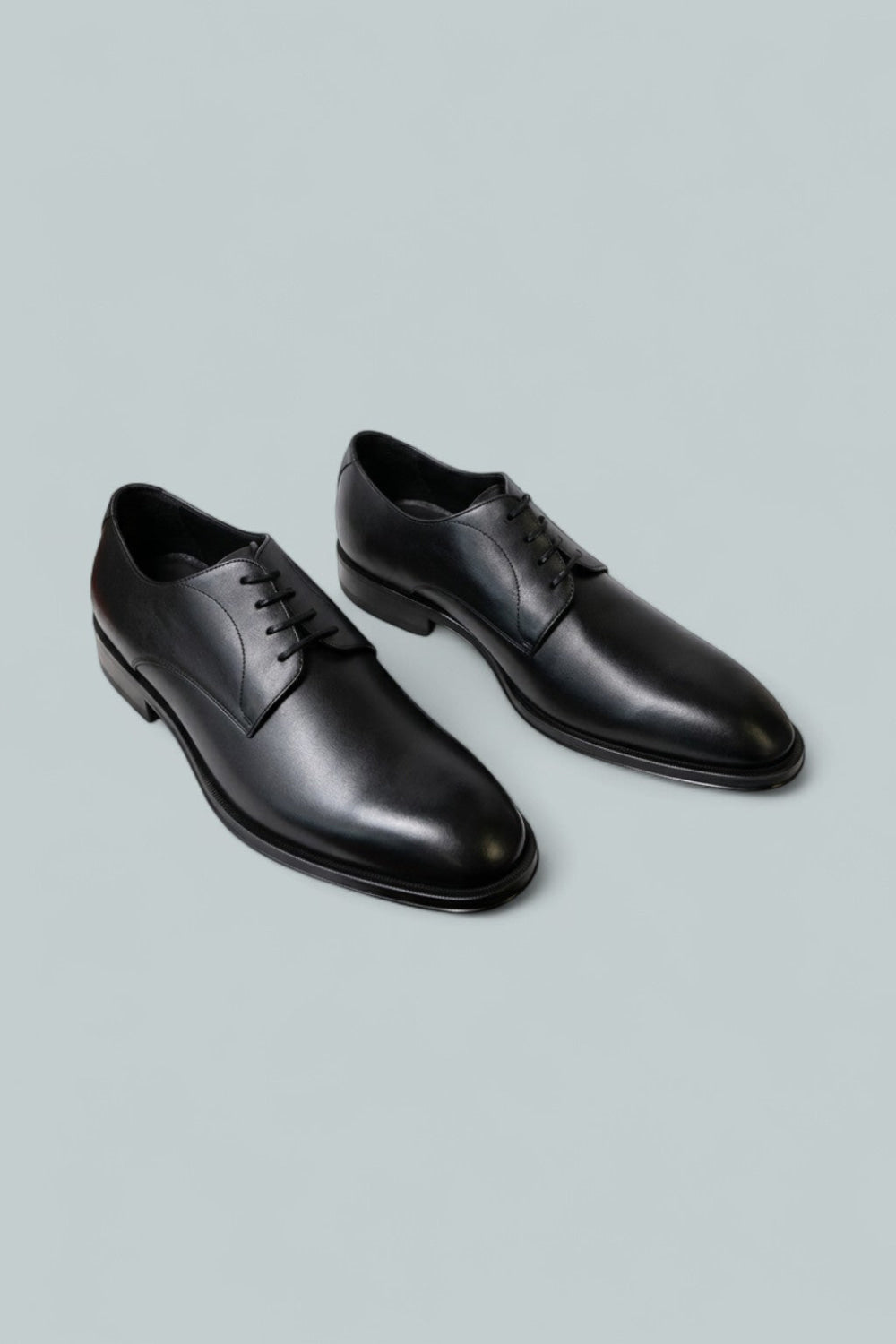 Derrek Leather Derby - Black - Dress Shoe