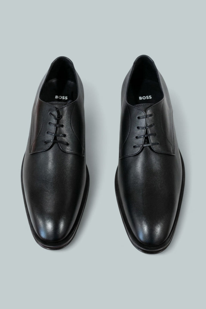 Derrek Leather Derby - Black - Dress Shoe