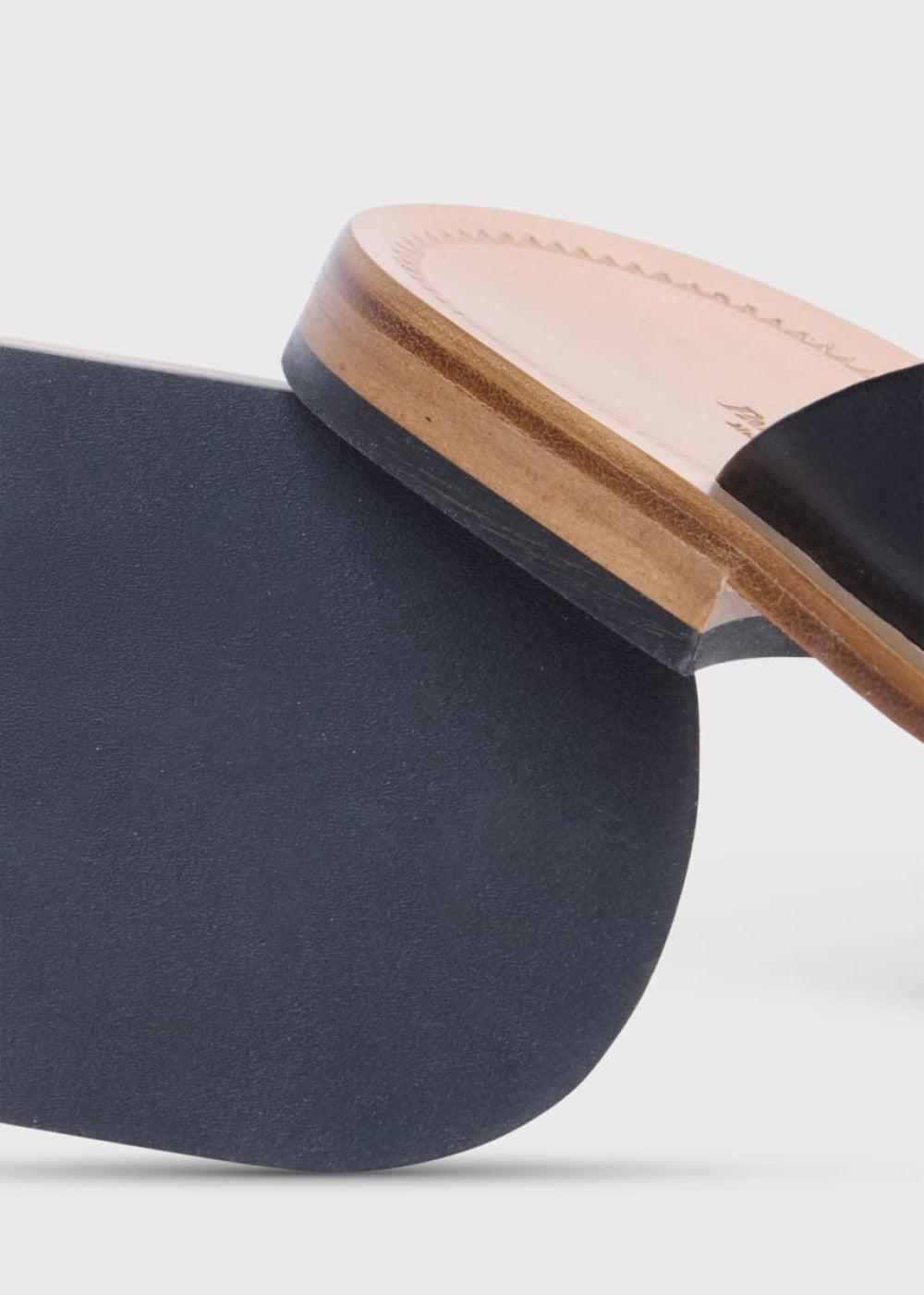 Desoto Leather Sandal - Black - Sandal