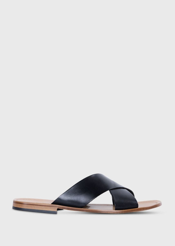 Desoto Leather Sandal - Black - Sandal