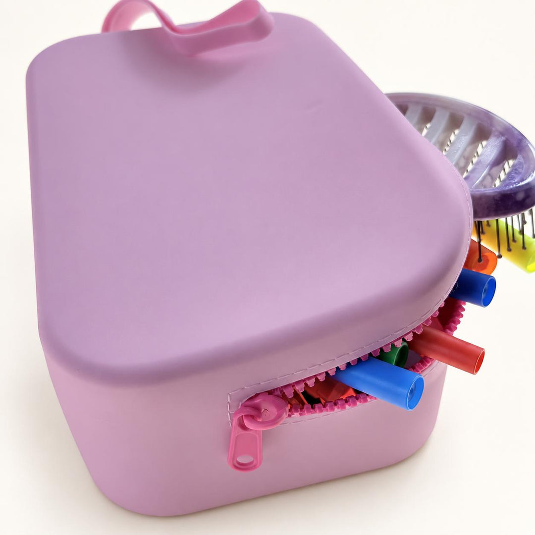 Color Pop Silicone Zip Pouch