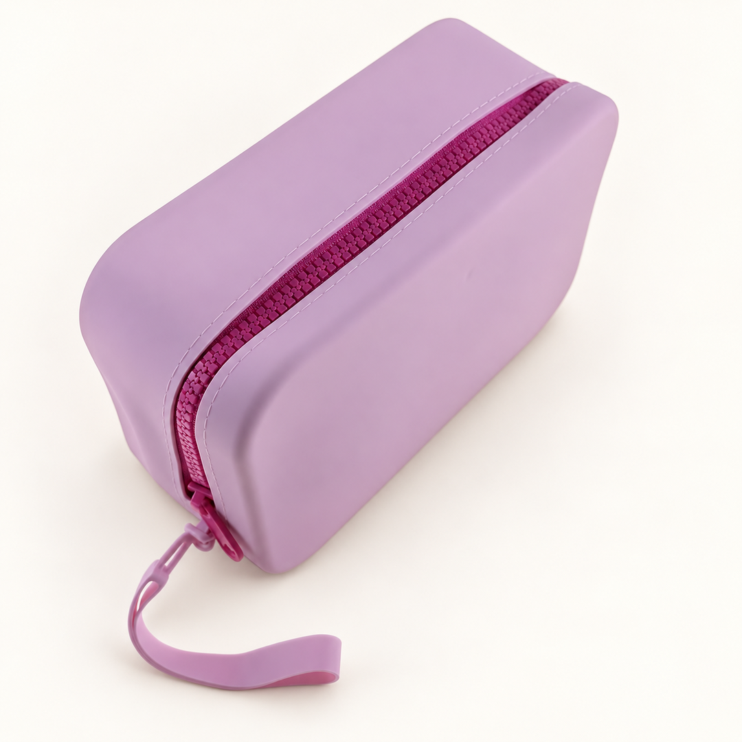 Color Pop Silicone Zip Pouch