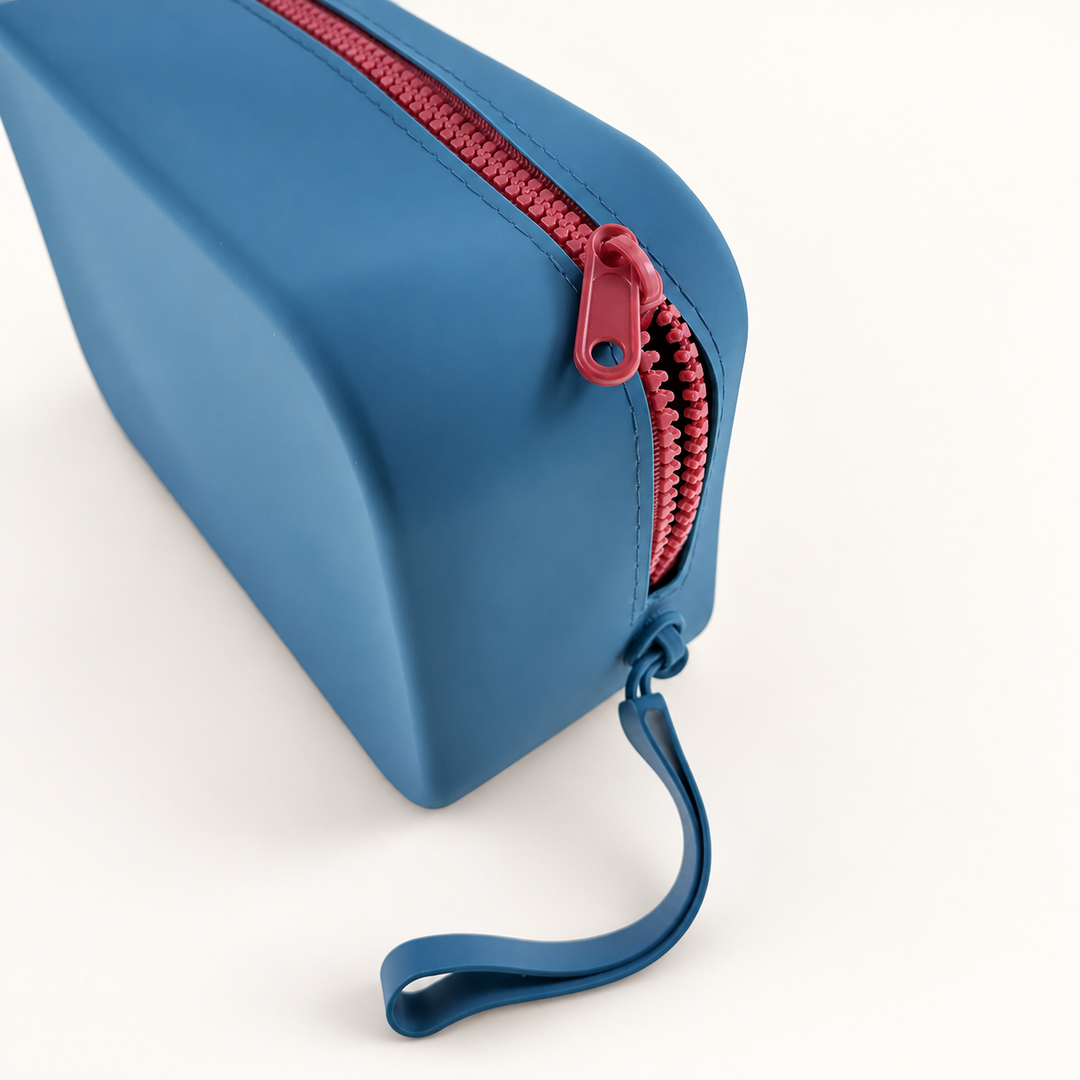 Color Pop Silicone Zip Pouch