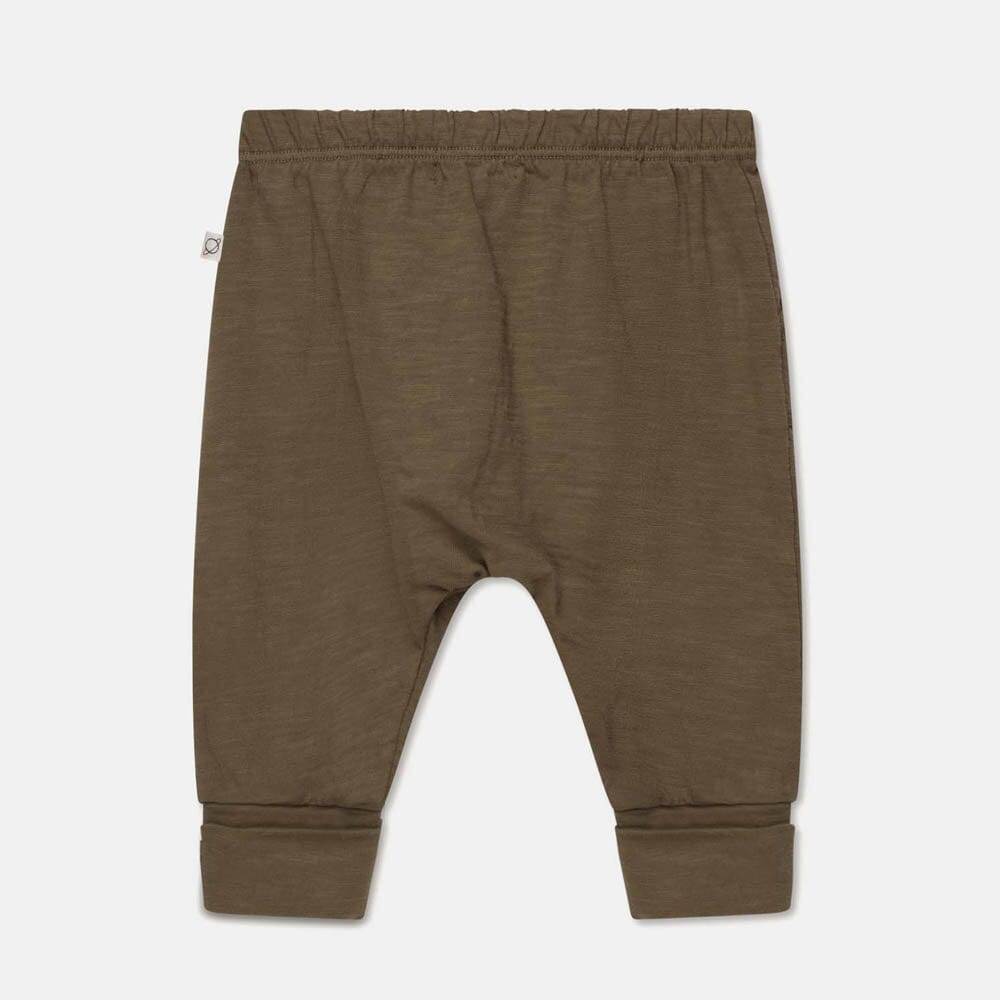 Slub Baby Pants - Khaki Pants My Little Cozmo 