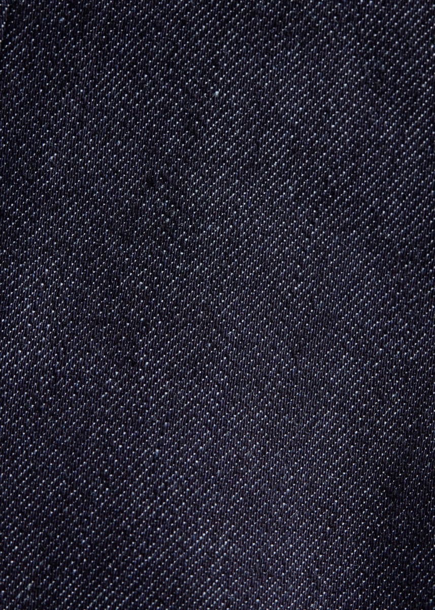 Pleated Denim Gurkha Pant - Denim