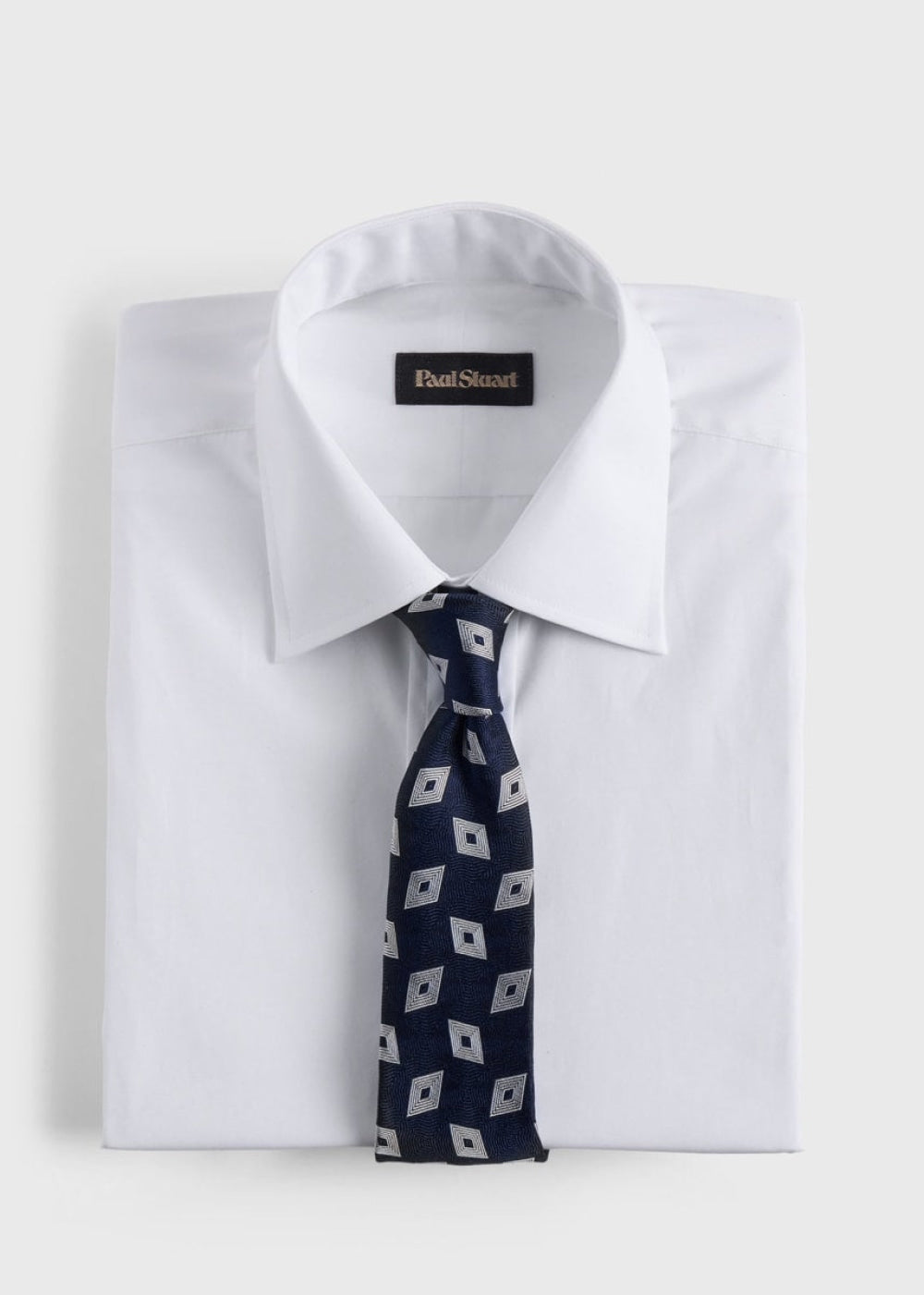 Diamond Deco Tie - Navy - ONE SIZE - Tie