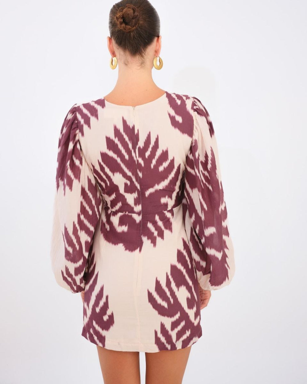 Diana Cut-Out Dress - Leaf - Dresses