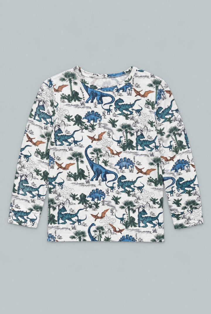 Dinosaur Adventures Big Kid Pajama Set - Dinoland - Pajamas