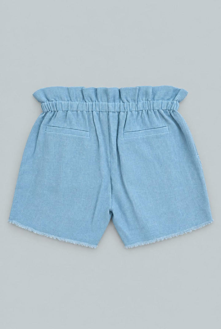 Ryan Paperbag Shorts - Blue