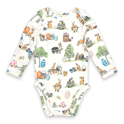 Long Sleeve Bodysuit - Egg Hunt