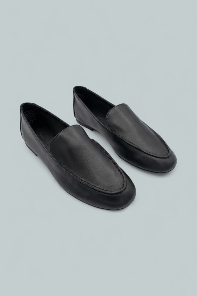 Dolli Glove Leather Loafers - True Black - 6 - Loafers