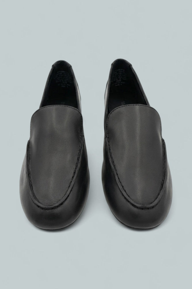 Dolli Glove Leather Loafers - True Black - 6 - Loafers