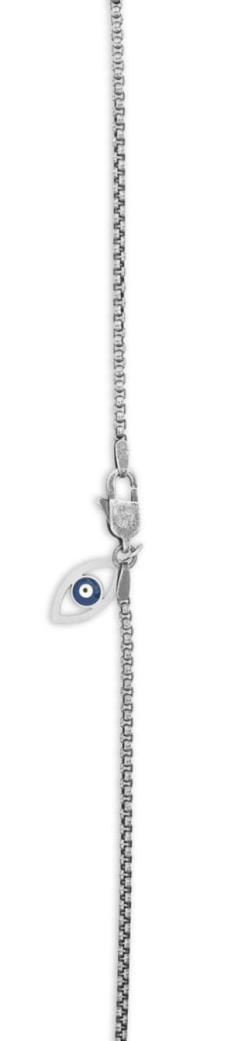 Dopamine Drop Necklace In Stainless Steel And Lapis - Blue - One Size - Necklace