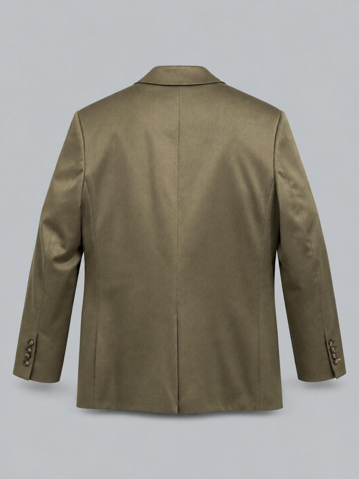 Double-Breasted Blazer - Khaki - 48 / US 12 / XL - Blazer