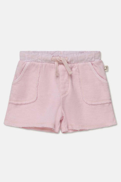 Double-face baby bermuda shorts - Pink - 6M - Shorts