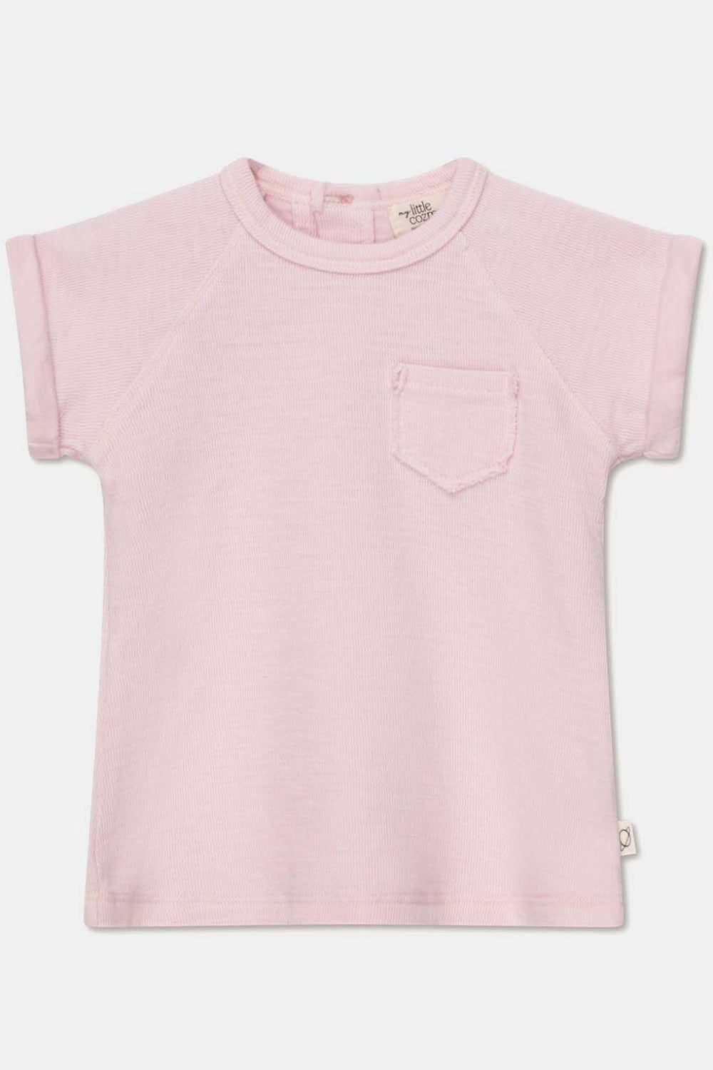 Double-face elastic detail baby dress - Pink - 6M - Dresses