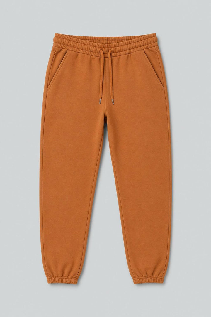 Drawstring Sweatpants - Camel - Sweatpant