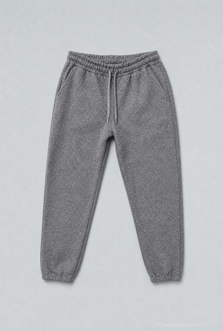 Drawstring Sweatpants - Heather Gray - Sweatpant