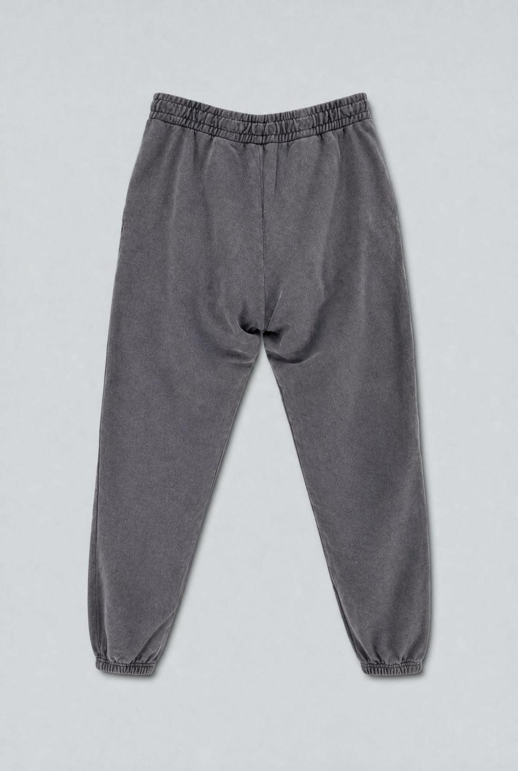 Drawstring Sweatpants - Washed Black - Sweatpant