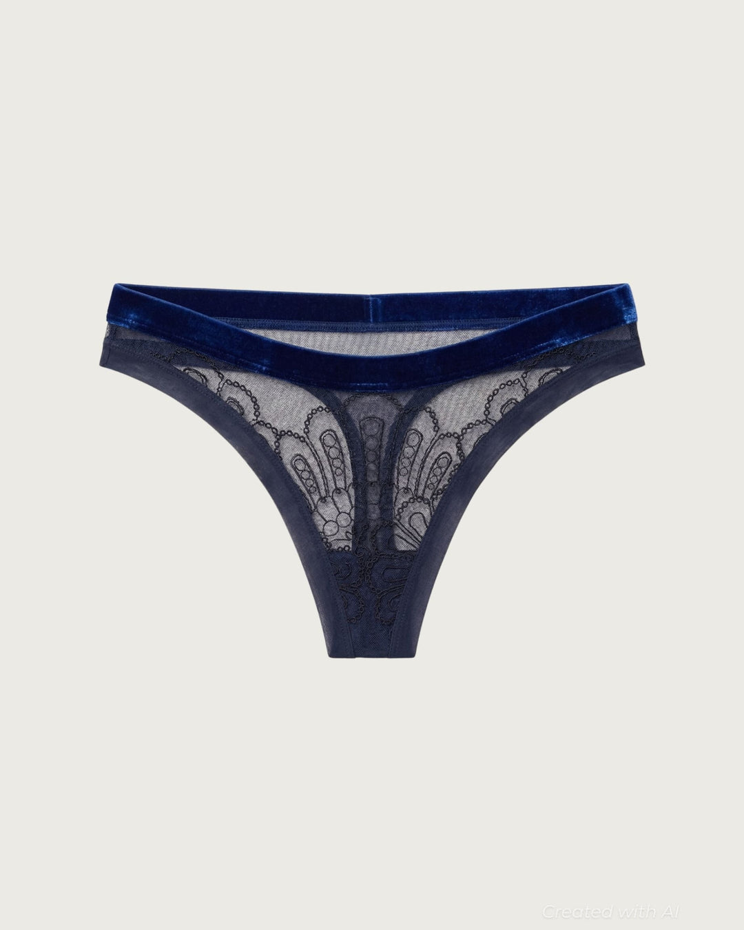 Dream It Do It Thong - Midnight Blue - FINAL SALE - XXL - Underwear