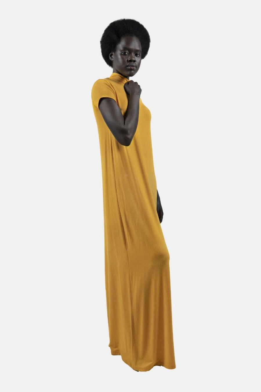 Dresden Maxi Dress - Fenugreek - Dresses