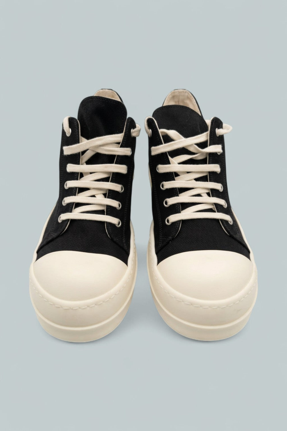 Drkshdw Rick Owens Concordians Low Top Sneakers - Black/Milk - 11.5 - Sneaker
