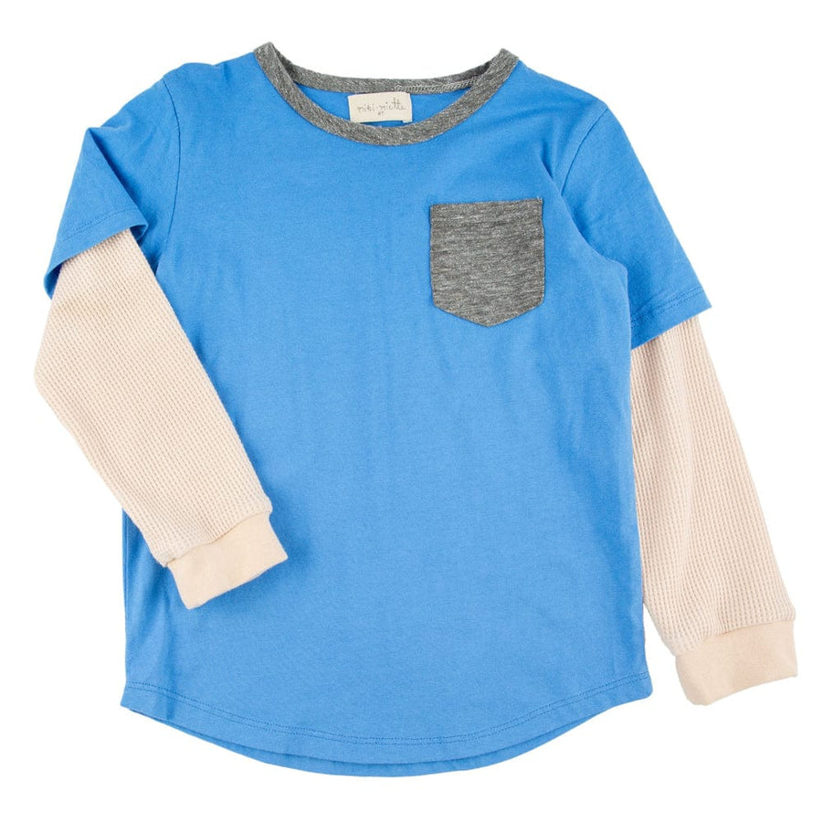 Duncan 2Fer Shirt - Blue - Shirt