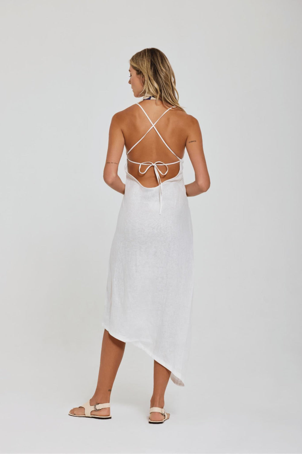 Dune Dress - White - Dresses