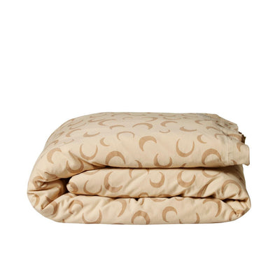 Duvet Cover Jersey - Crescent Moon Sand Print - OS - Blanket