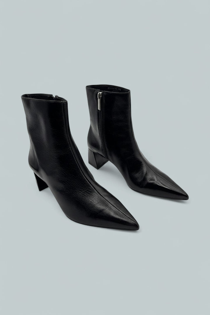 Women's Ashli Boots - Black Leather