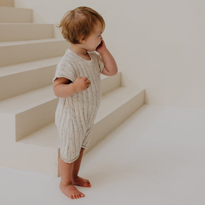 Knitted Playsuit - Sprinkle Knit