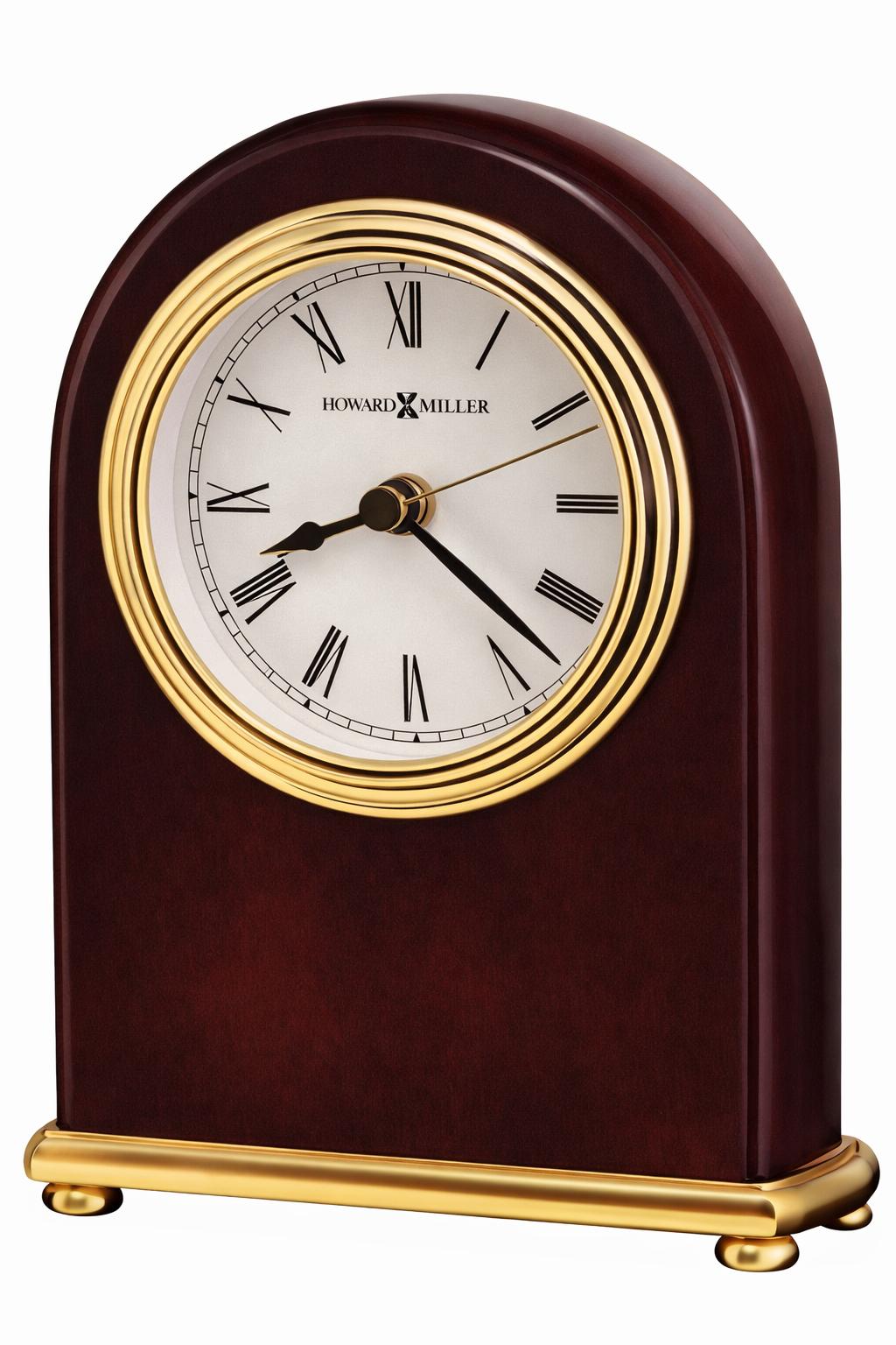 Rosewood Arch Tabletop Clock - FINAL SALE