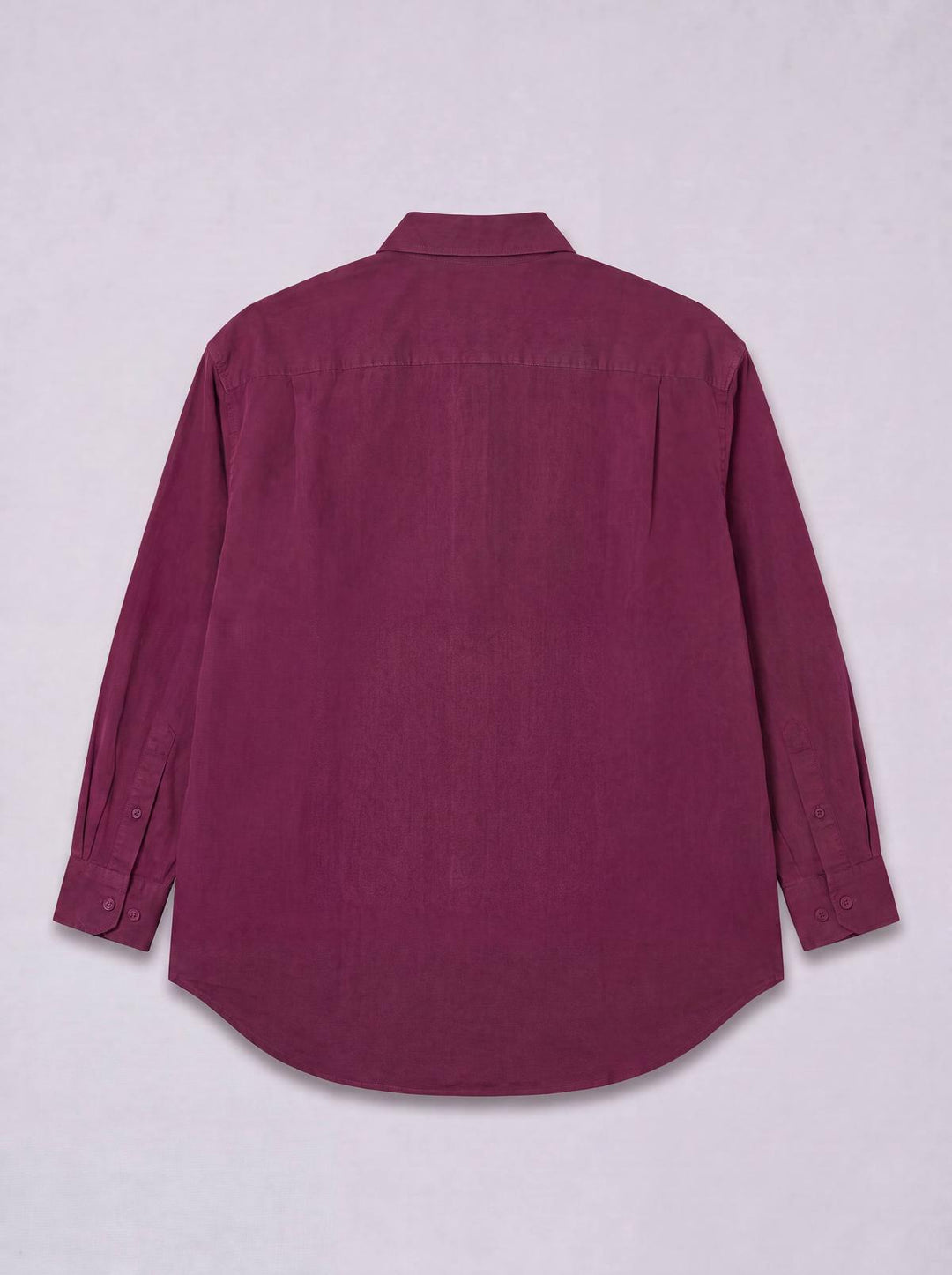 Classic Button Up - Burgundy