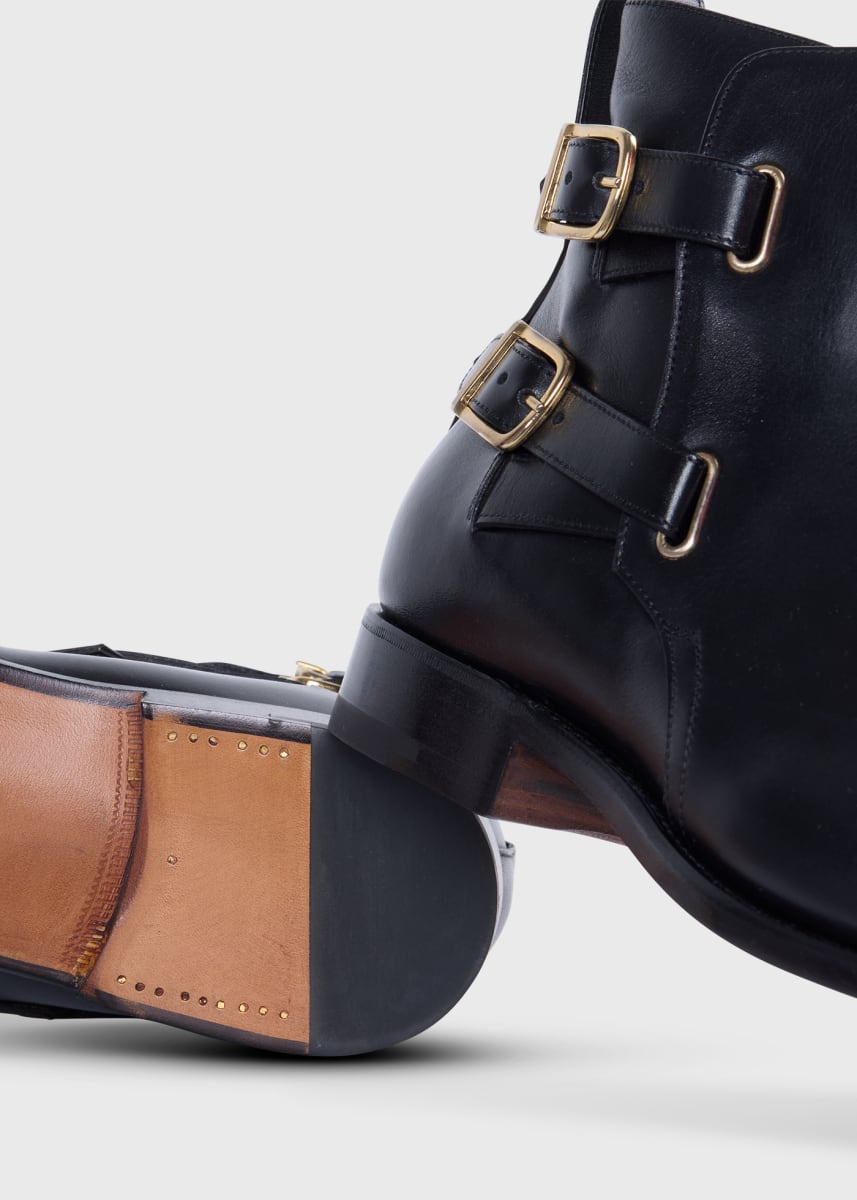 Simon Jodphur Boot - Black
