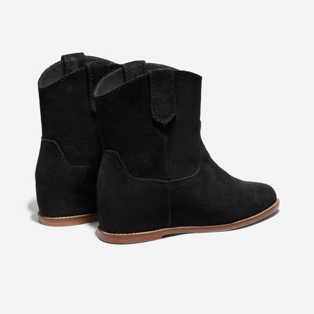 Amaya Bootie - Black Suede