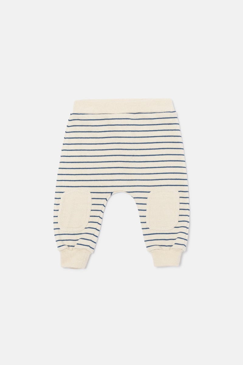 Striped Baby Pants - Blue-Stone