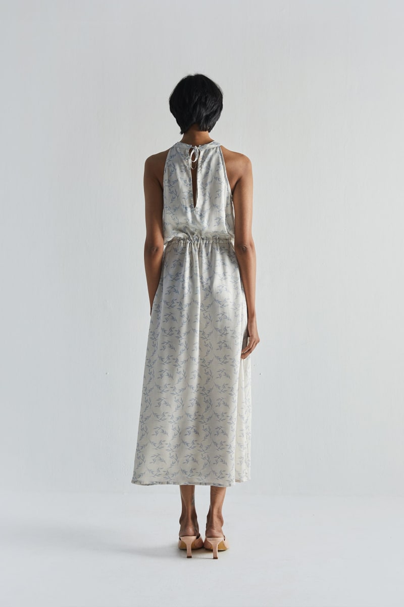 Sundazed And Sultry Dress - Blue Orchard