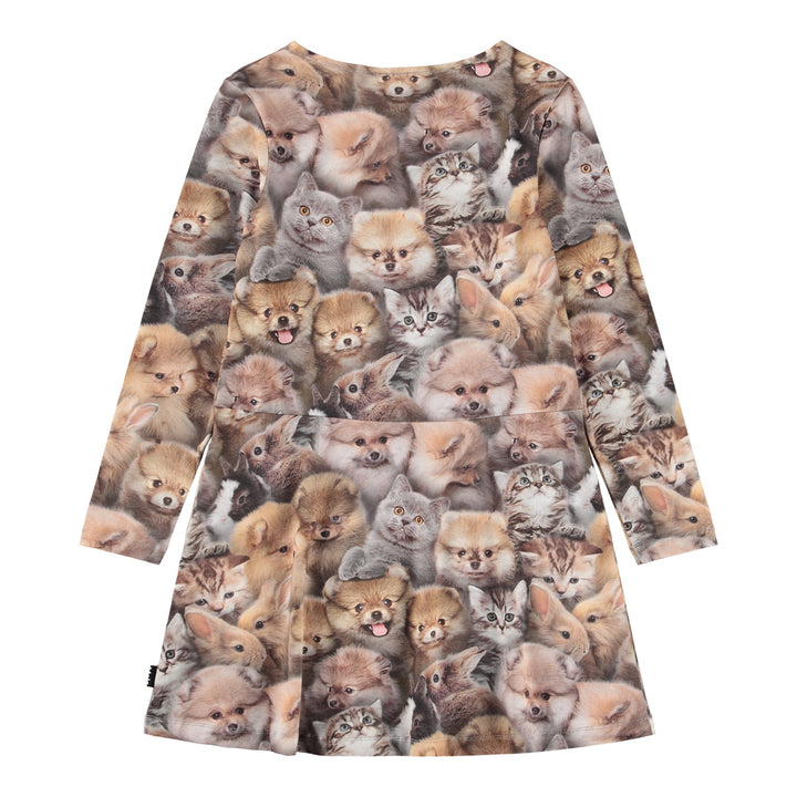 Corelie Dress Long Sleeve - Fuzzy Fluffy