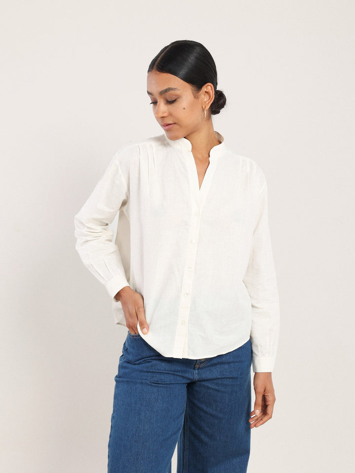 Akhen Button Up - Sugar